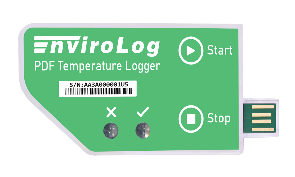 Envirolog PDF temperature logger